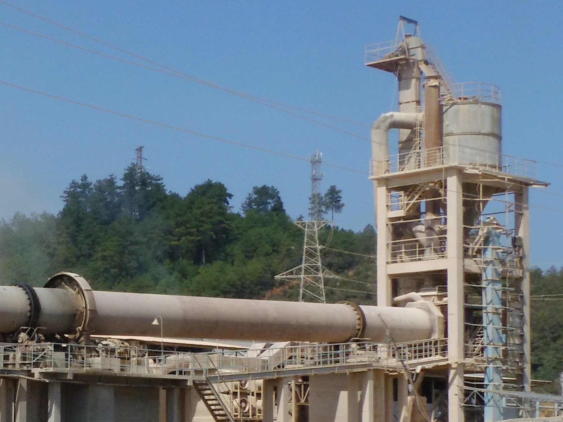 Rotary kiln of 30,000 tpa at Kaili plant